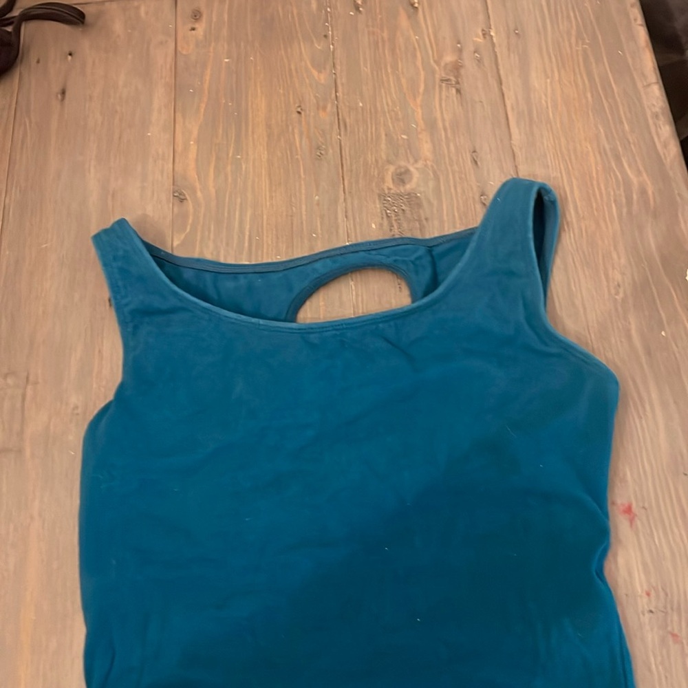 Teal Sleeveless Women's Top